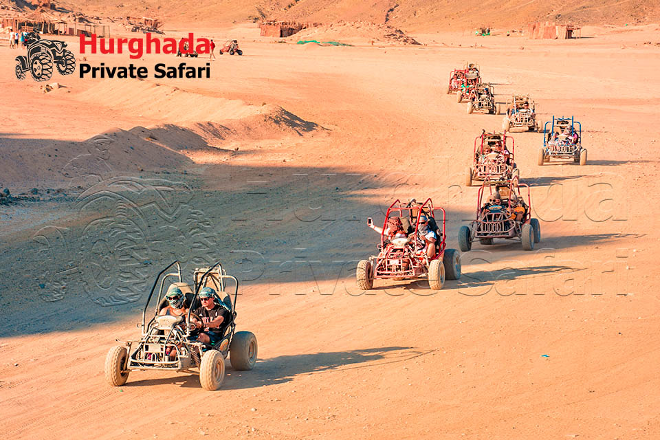 Sunset Private Dune Buggy Trip in Hurghada Desert